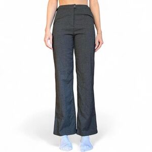 Women's Brandy Melville Black Checkered Pants